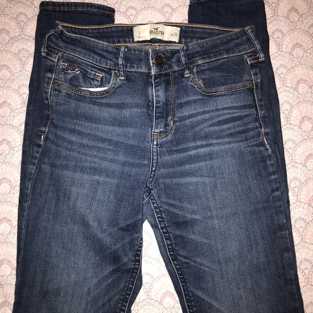 Blue wash Hollister Jeans